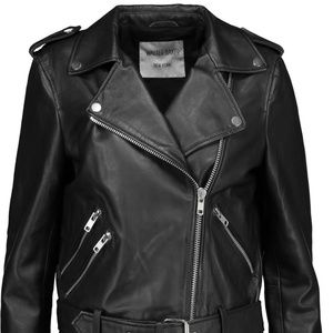 WALTER BAKER FULLY LINED BUTTER SOFT LEATHER MOTO